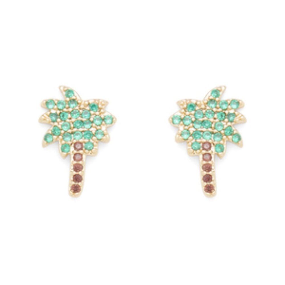 Sophie Harper Palm Tree studs